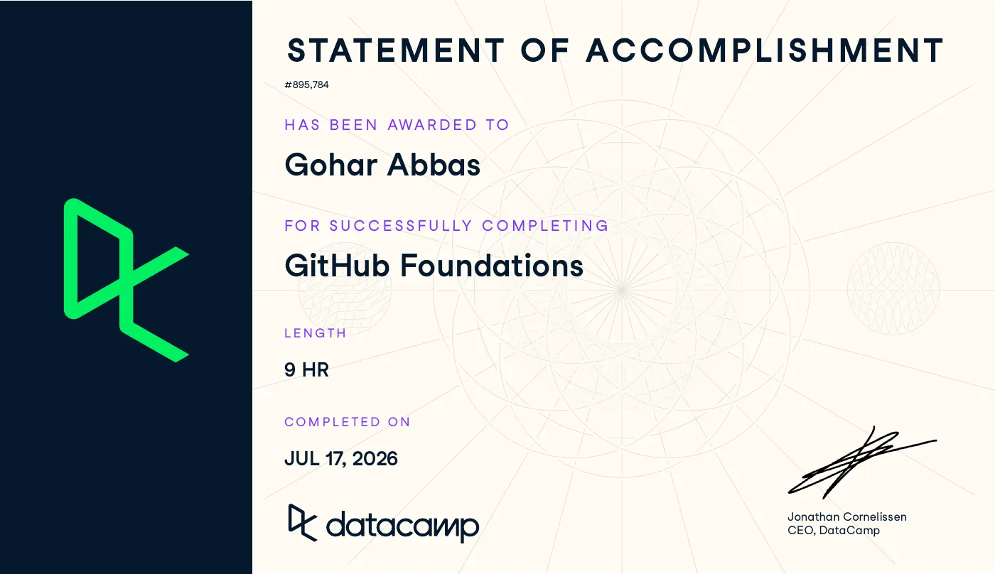 GitHub Foundations
